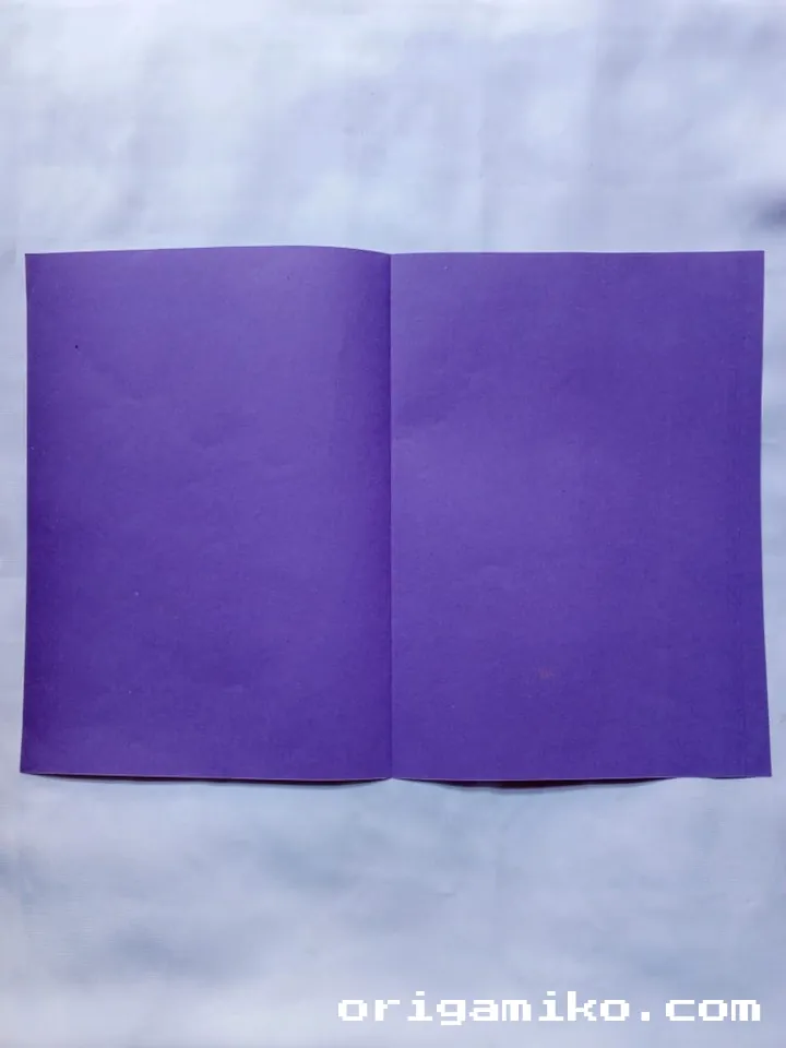 Origami money holder step 2 b