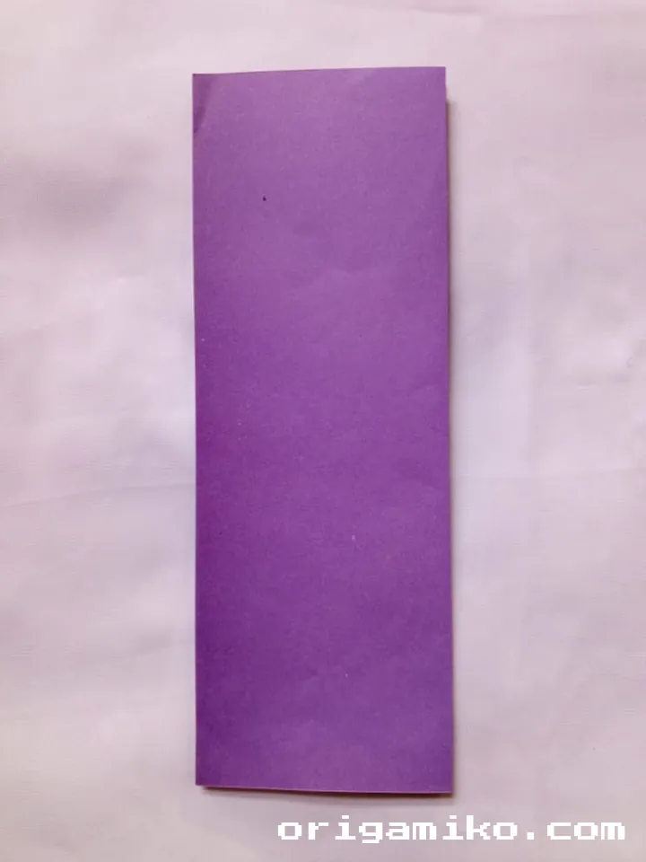 Origami money holder step 2 e