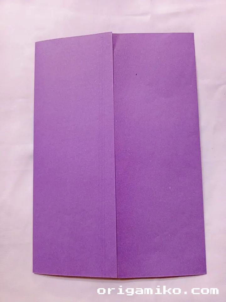 Origami money holder step 3 a