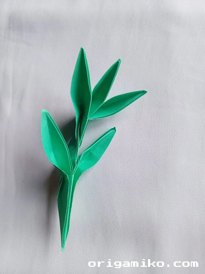 Origami olive branch final 3