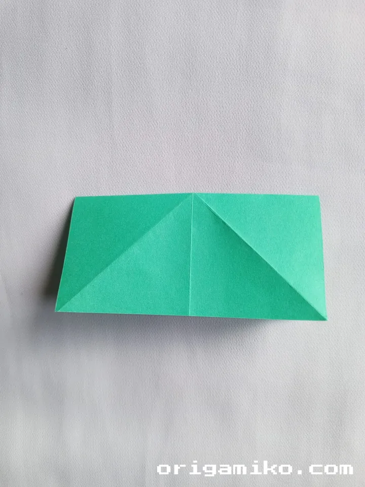 Origami olive branch step 3 c