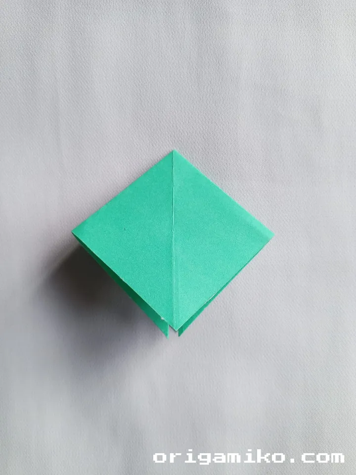 Origami olive branch step 4 c