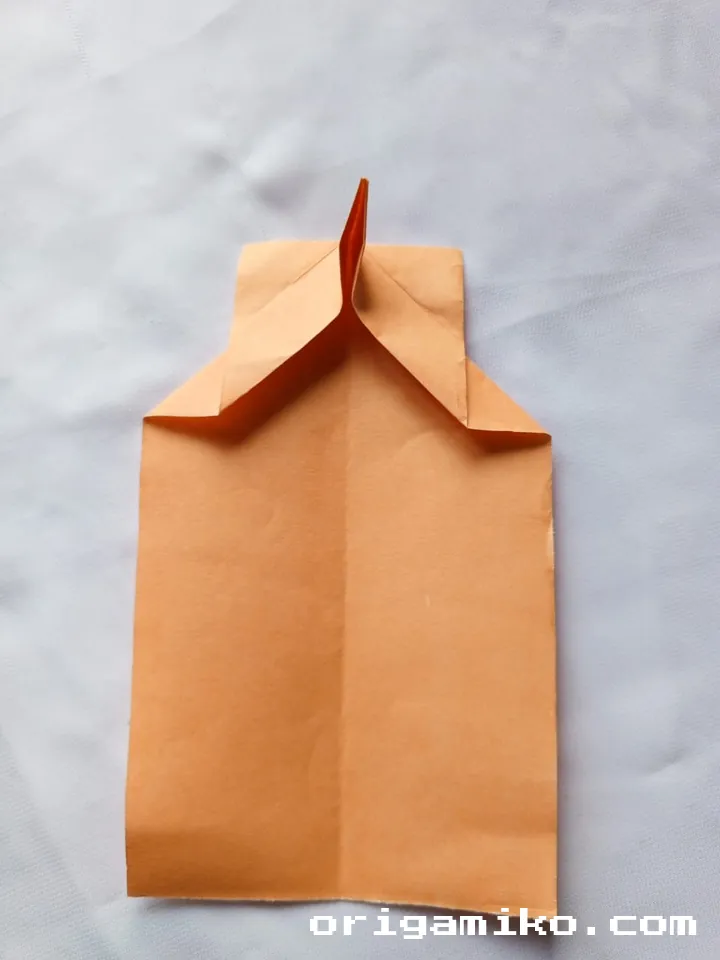 Origami orange step 3 f
