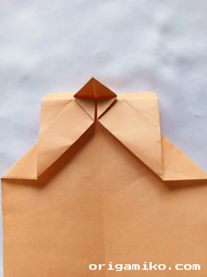 Origami orange step 3 h