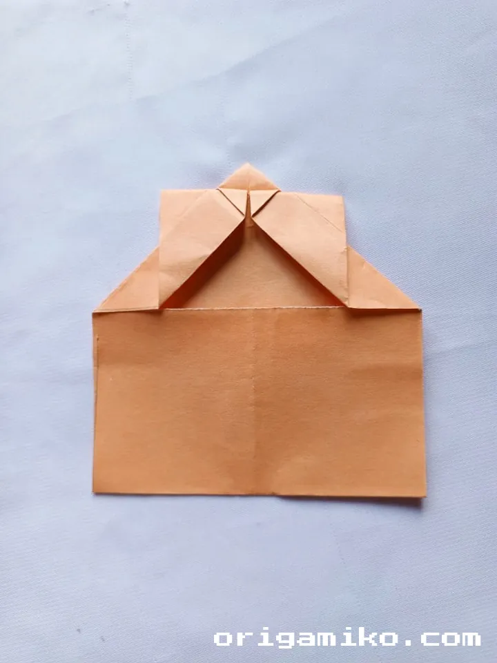Origami orange step 4 a