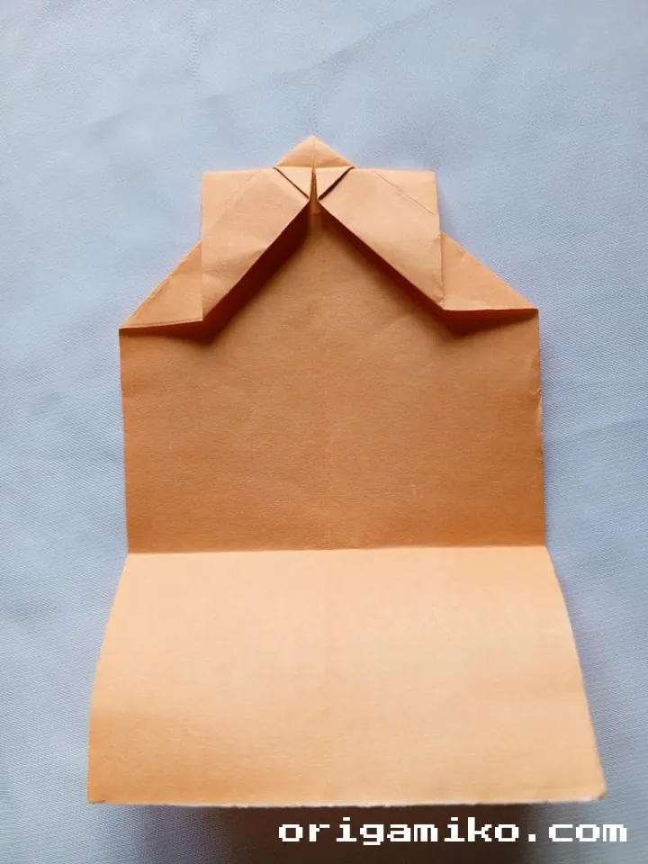 Origami orange step 4 b