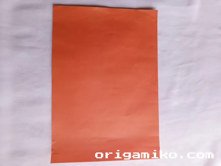 Origami paper holder step 1