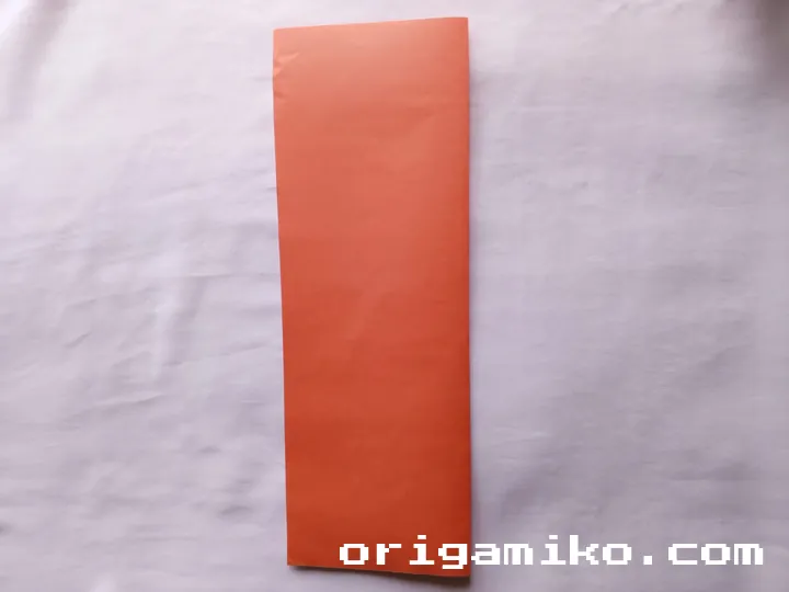 Origami paper holder step 2 a