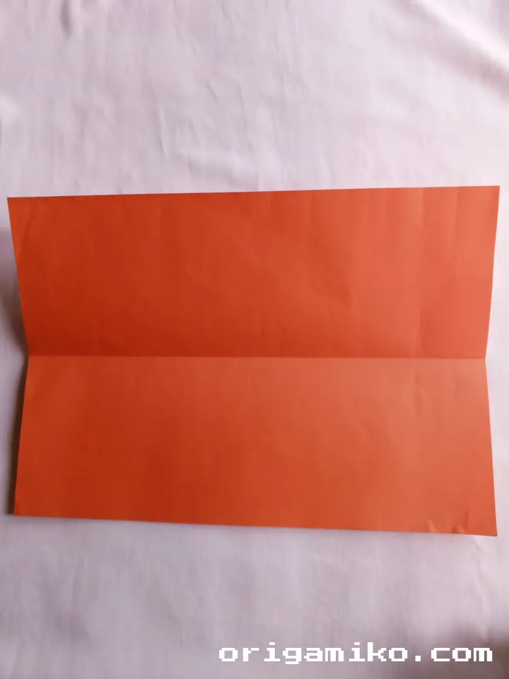 Origami paper holder step 2 b