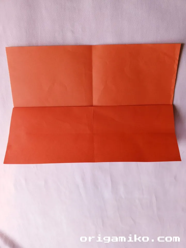 Origami paper holder step 3 d