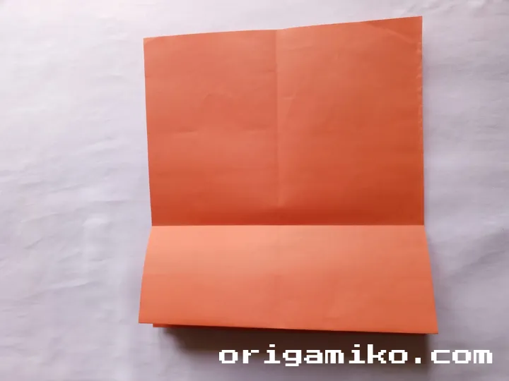 Origami paper holder step 4 a