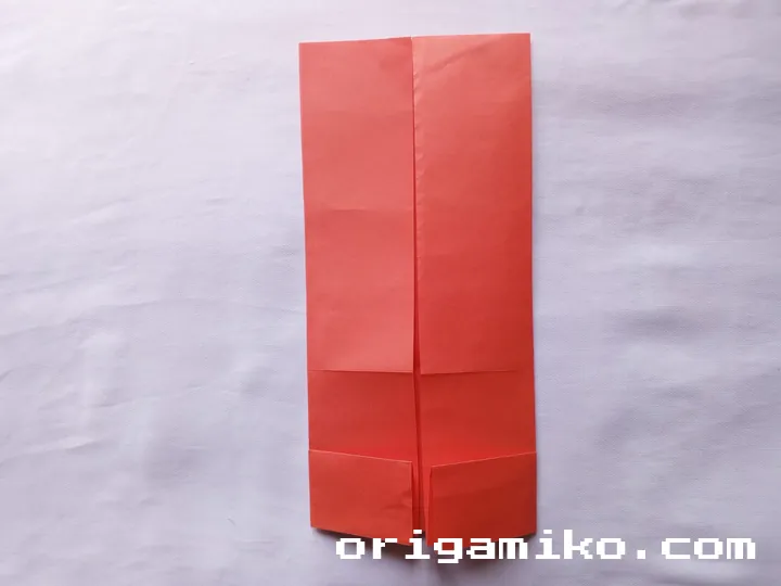 Origami paper holder step 4 c