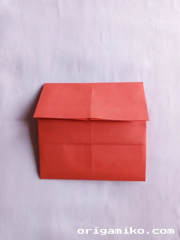 Origami paper holder step 5 a
