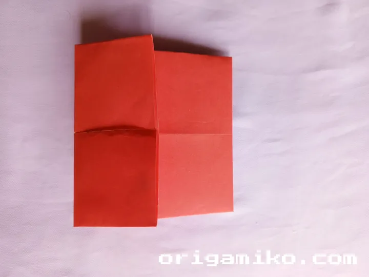Origami paper holder step 5 c