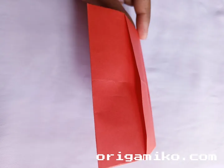 Origami paper holder step 5 f
