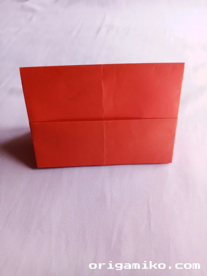 Origami paper holder step 5 i