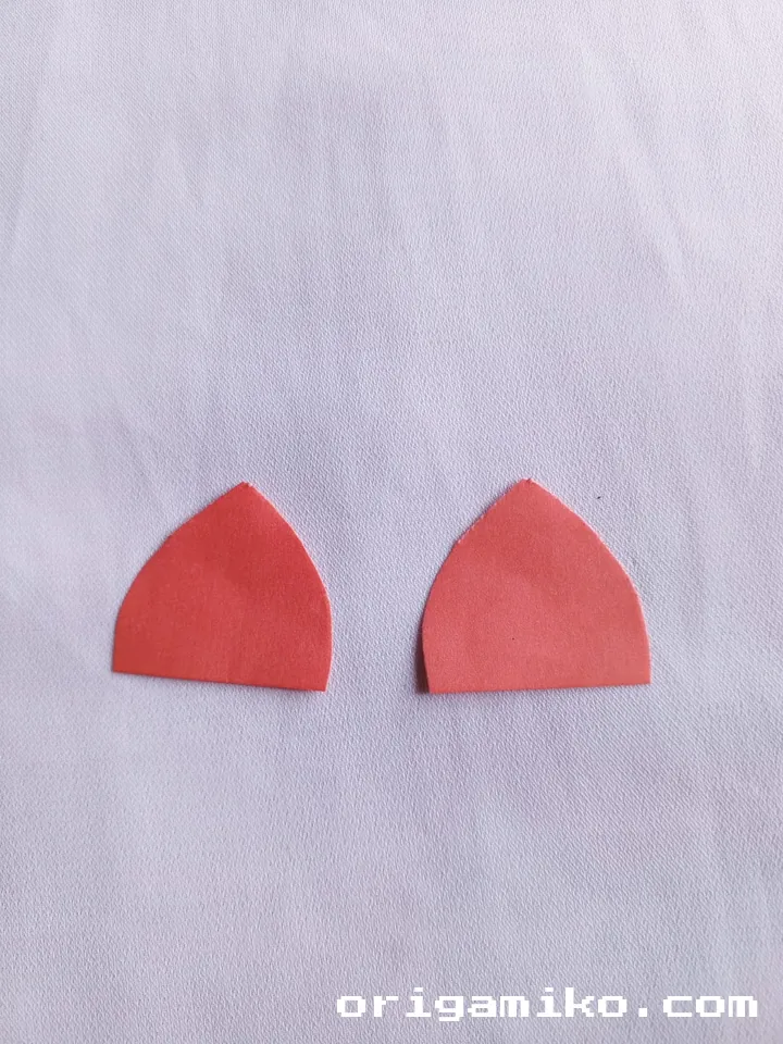 Origami paper holder step 5 j