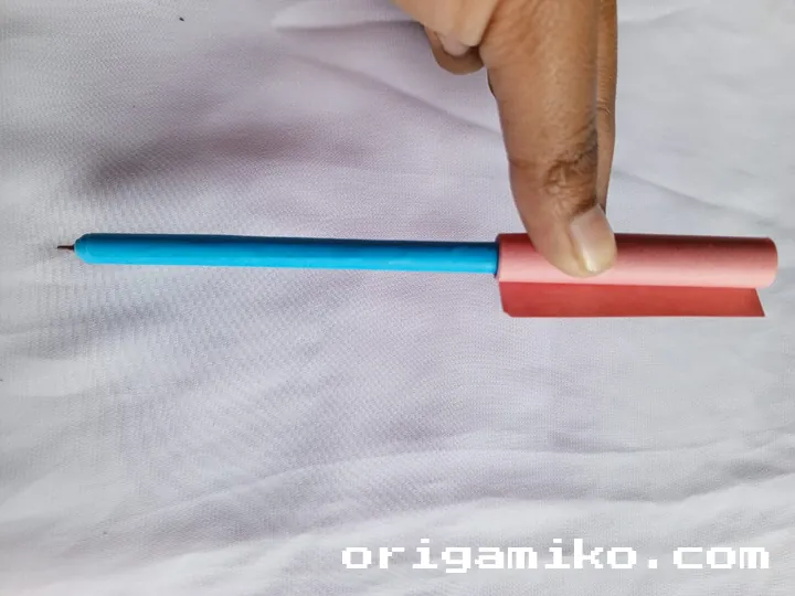 Origami pen step 3 b