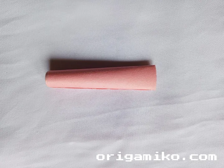 Origami pen step 3 d