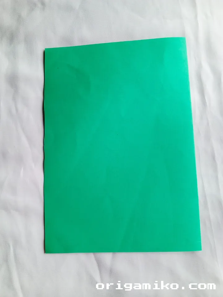 Origami pencil holder step 2 a