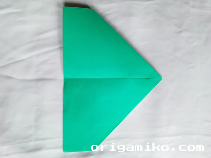 Origami pencil holder step 3 e