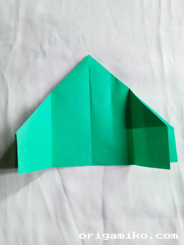 Origami pencil holder step 4 b