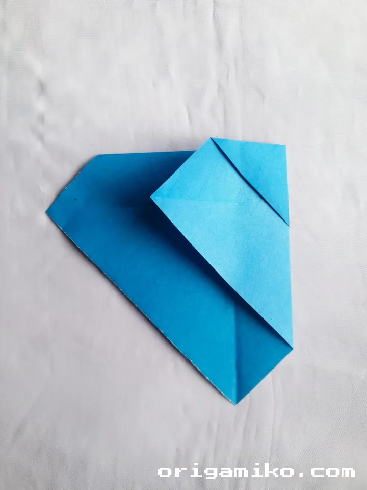 Origami penguin step 3 b