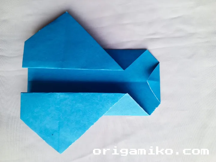 Origami penguin step 4 a