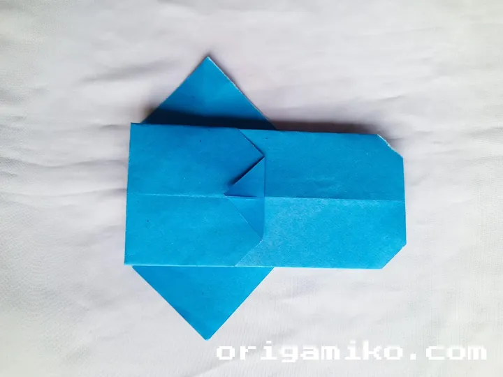 Origami penguin step 4 b