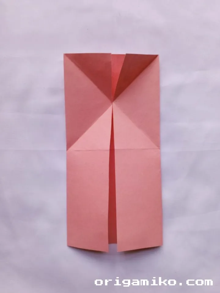 Origami phone holder step 3 f