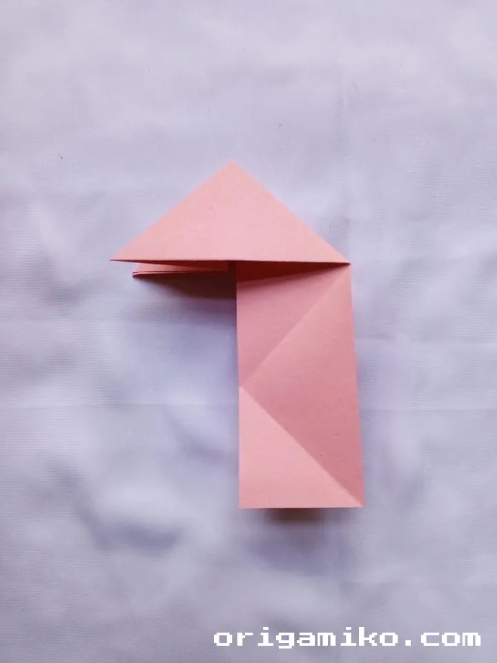 Origami phone holder step 4 b
