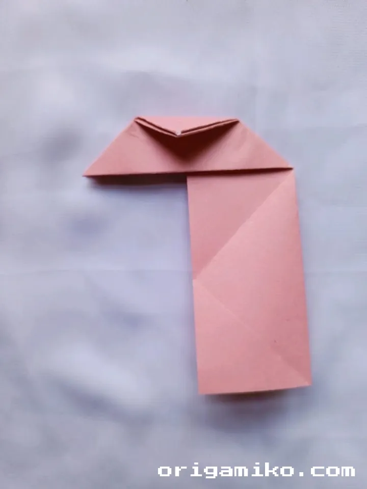 Origami phone holder step 4 c
