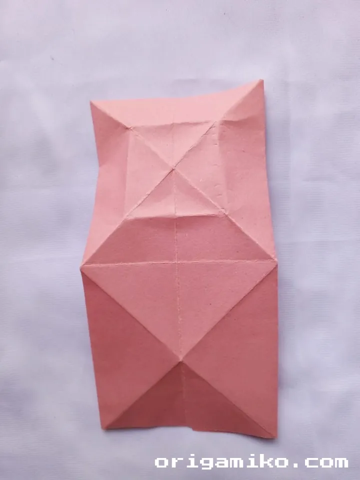 Origami phone holder step 4 d