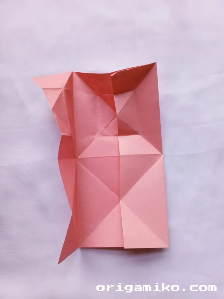 Origami phone holder step 4 e