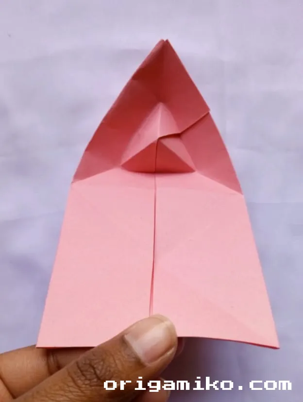 Origami phone holder step 4 g