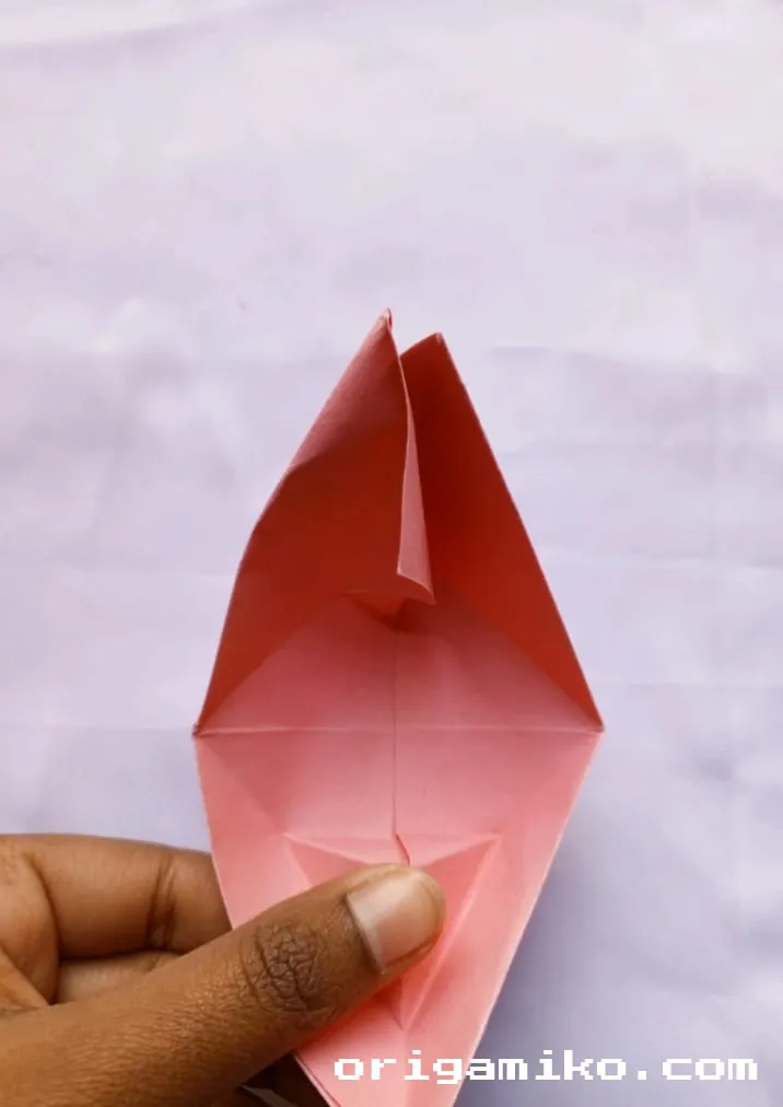 Origami phone holder step 4 i
