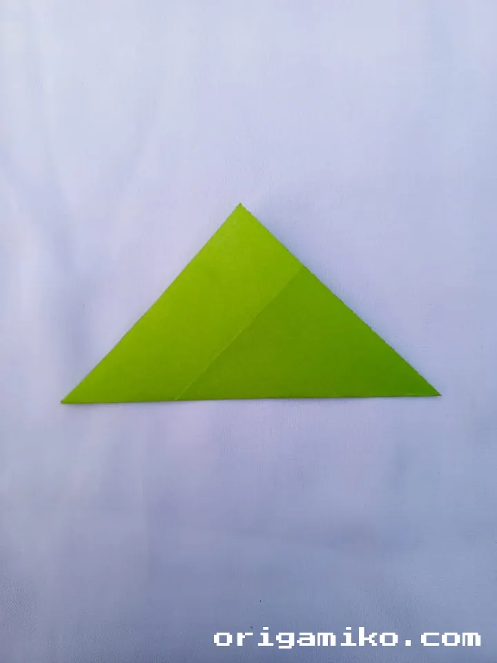 Origami pineapple step 2 a