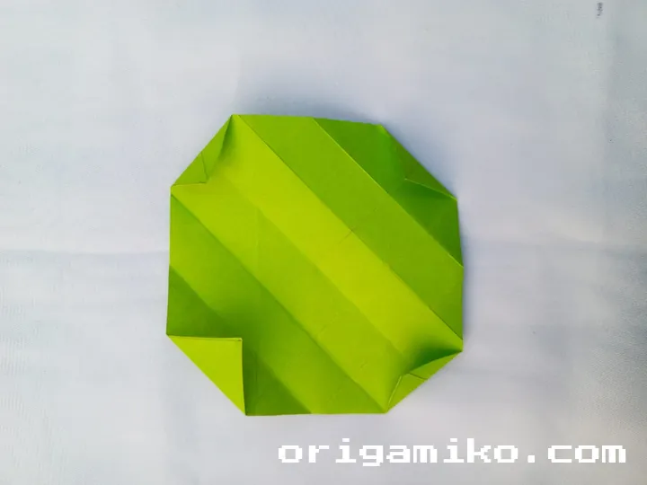 Origami pineapple step 4 a
