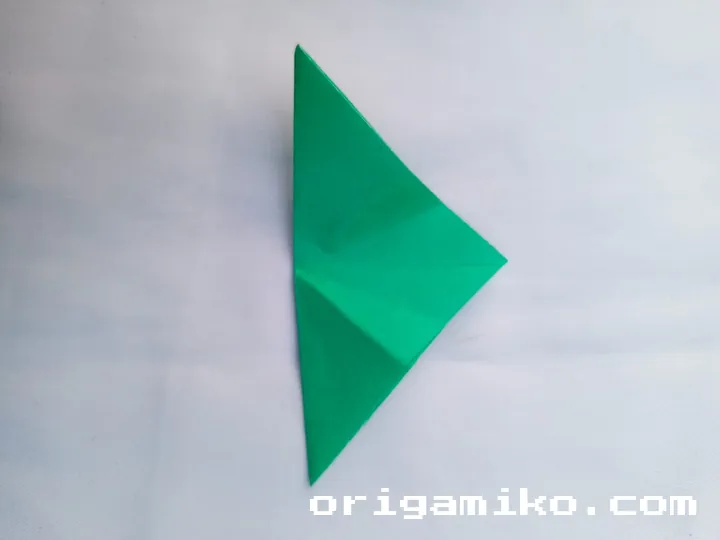 Origami pineapple step 5 d