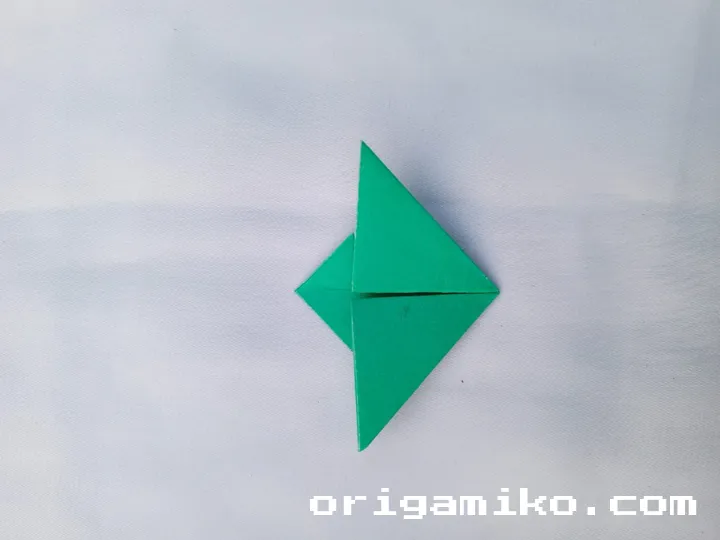 Origami pineapple step 5 f