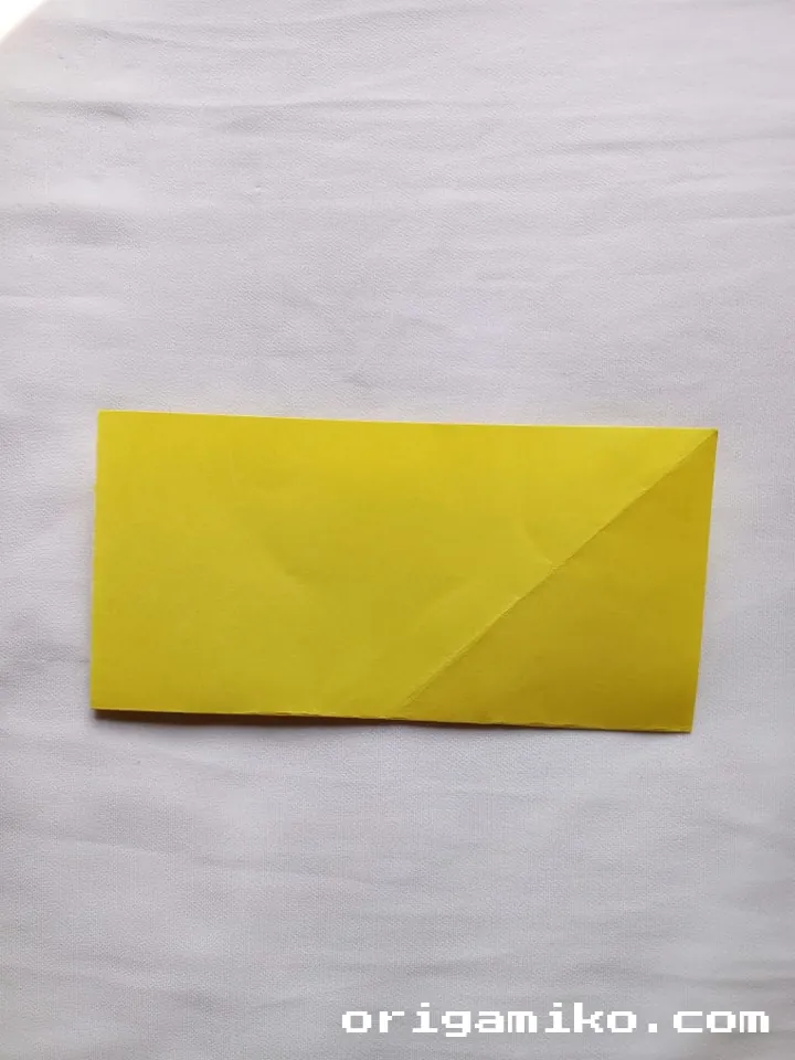 Origami pot plant step 2 a