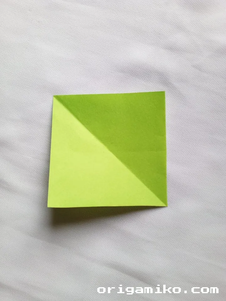 Origami pot plant step 6 b
