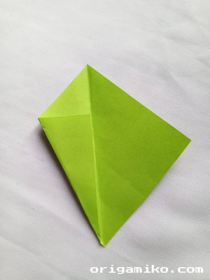 Origami pot plant step 6 c