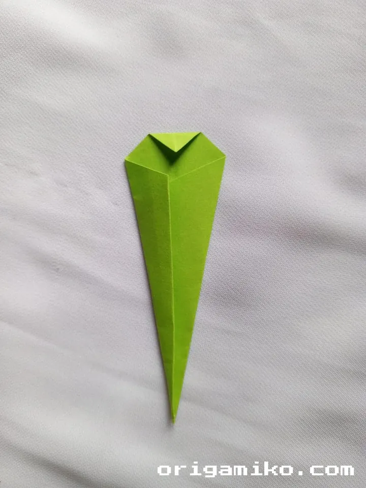Origami pot plant step 6 i