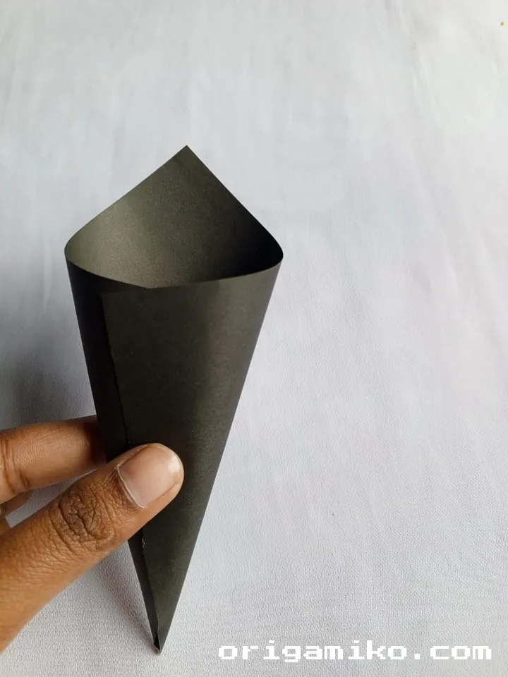 Origami rose bouquet step 2 a