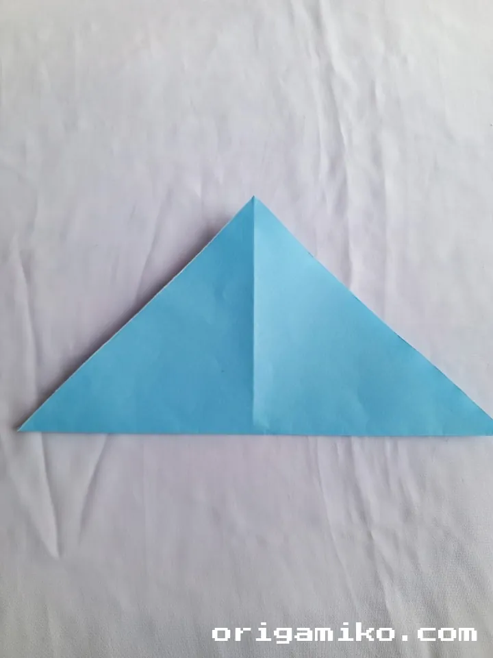 Origami ship step 2 b