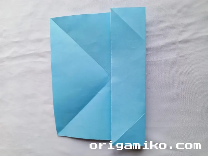 Origami ship step 3 a