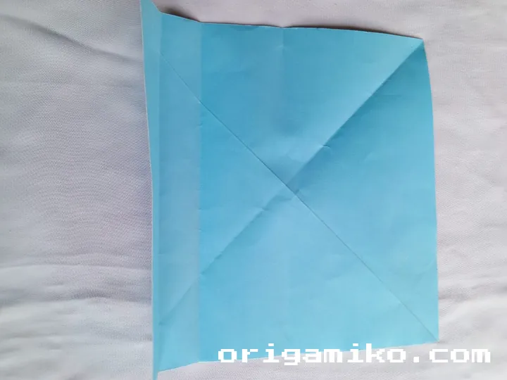 Origami ship step 3 d