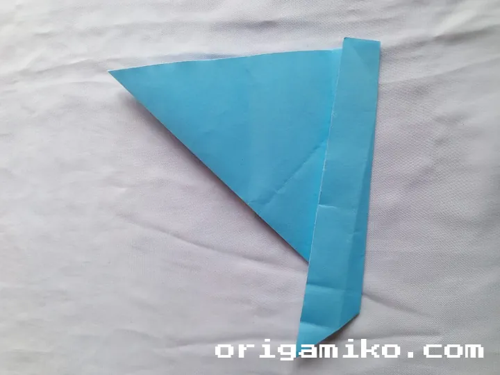 Origami ship step 4 b