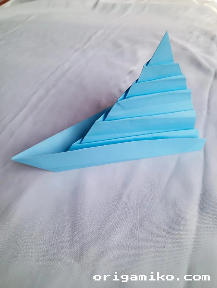 Origami ship step 4 f